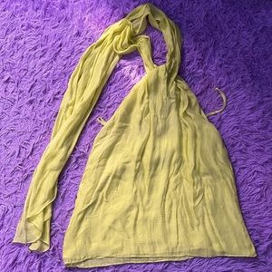 Women.. Yellow.. Silk… Ralph Lauren Blouse…